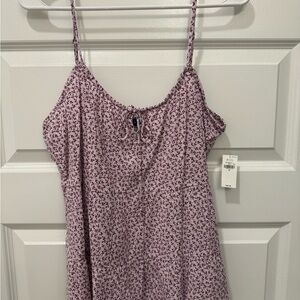 Floral Purple Women's Top